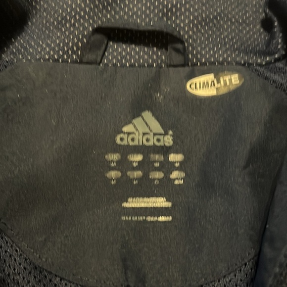 Adidas-M-University of Notre Dame-full zip, lined,embroidered,windbreaker/jacket - Picture 9 of 15